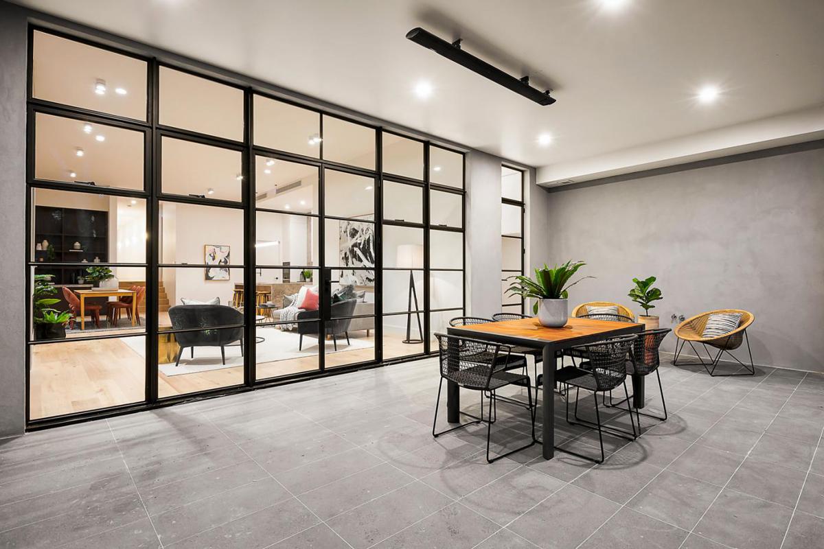 Crittall Black Steel Doors