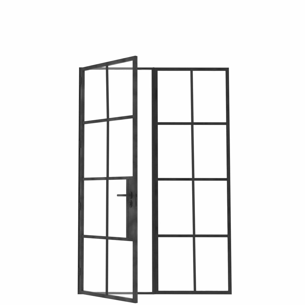 
                      
                        Model P. Single Doors w/ Right Sidelights ~ Decco Range
                      
                    