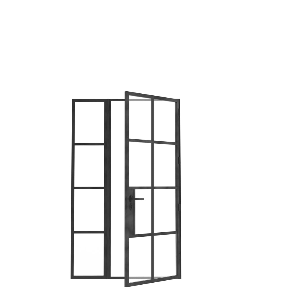 
                      
                        Model O. Single Doors w/ Left Sidelights ~ Decco Range
                      
                    