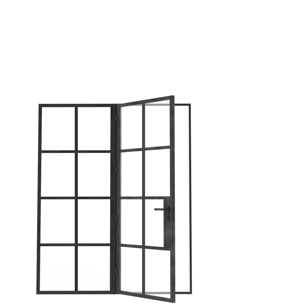 
                      
                        Model O. Single Doors w/ Left Sidelights ~ Decco Range
                      
                    