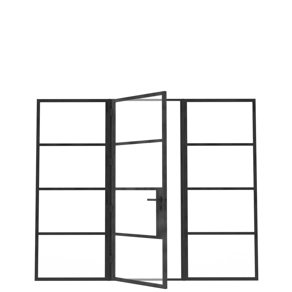 
                      
                        Model F. Single Doors between Sidelights
                      
                    