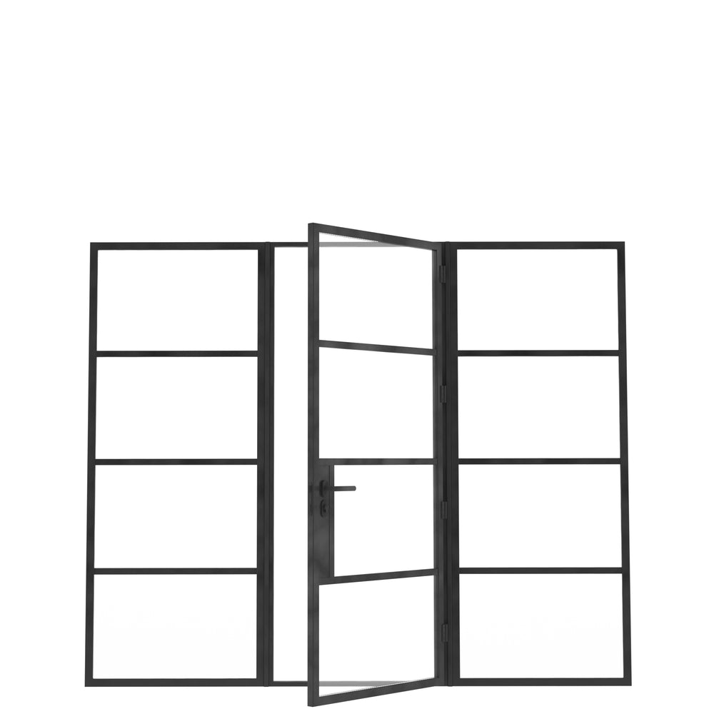 
                      
                        Model F. Single Doors between Sidelights
                      
                    