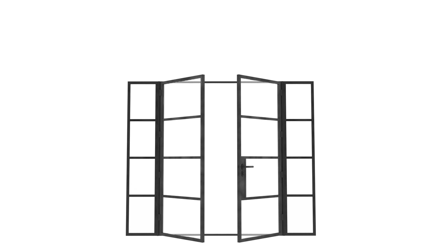 Model B. Double Doors between Sidelights