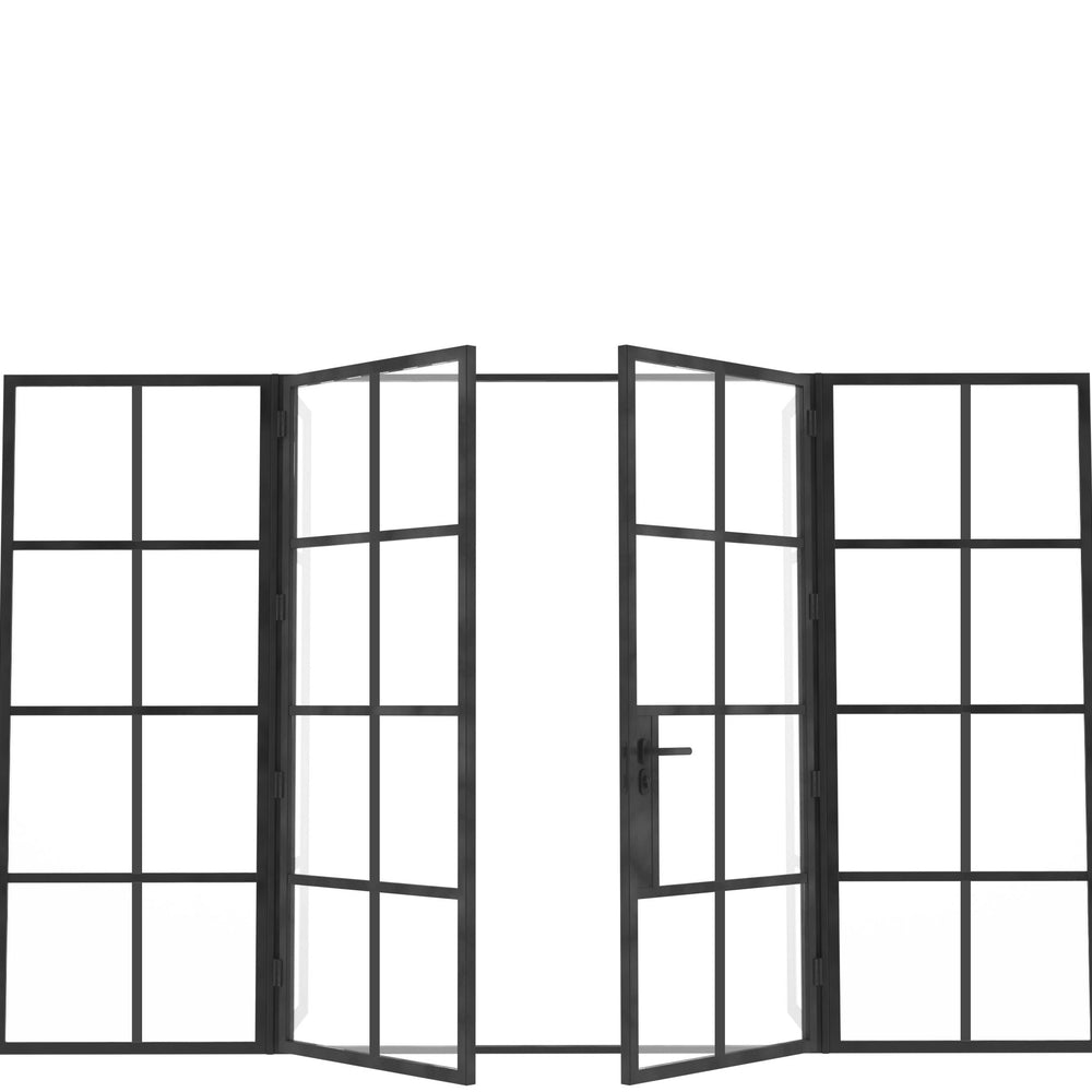 
                      
                        Model J. Double Doors between Sidelights ~ Decco Range
                      
                    