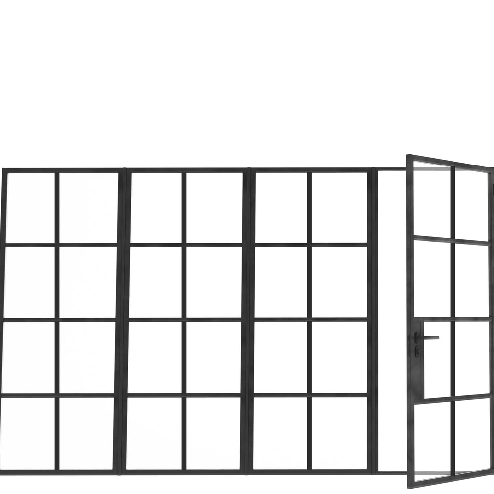 
                      
                        Model O. Single Doors w/ Left Sidelights ~ Decco Range
                      
                    