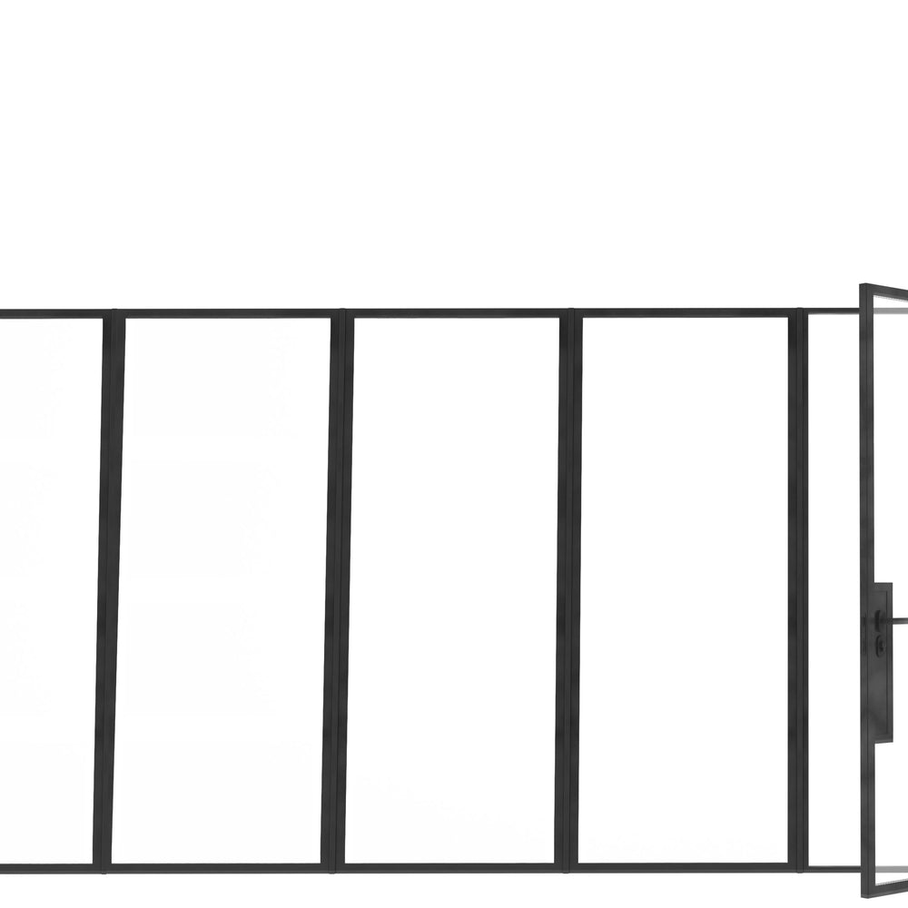 
                      
                        Model W. Single Doors w/ Left Sidelights - Minimalist Range
                      
                    