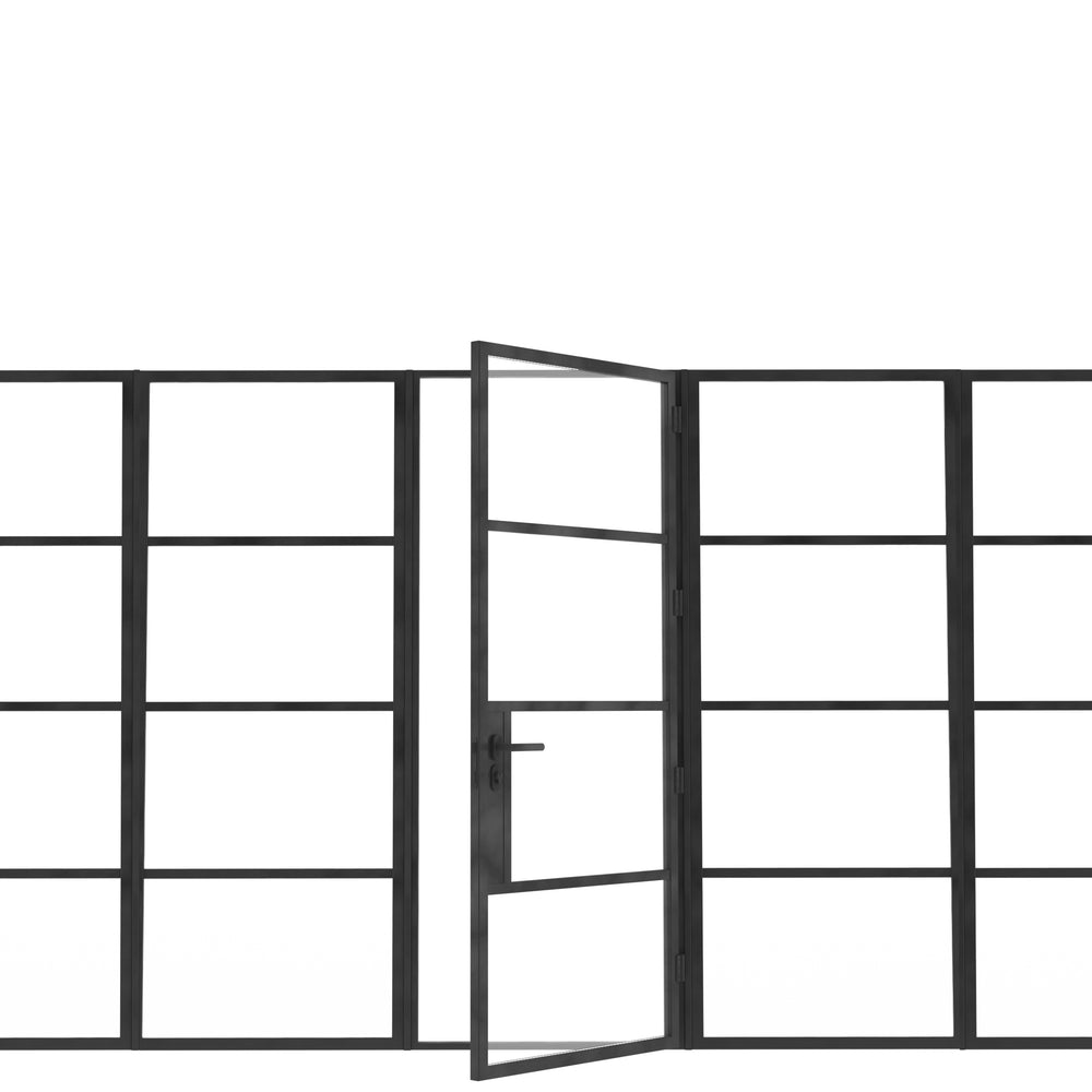 
                      
                        Model F. Single Doors between Sidelights
                      
                    