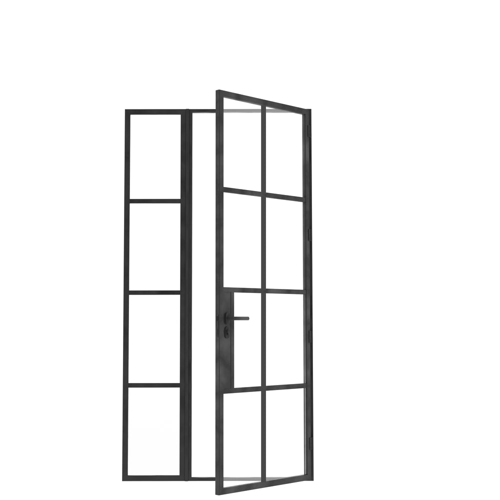 
                      
                        Model O. Single Doors w/ Left Sidelights ~ Decco Range
                      
                    