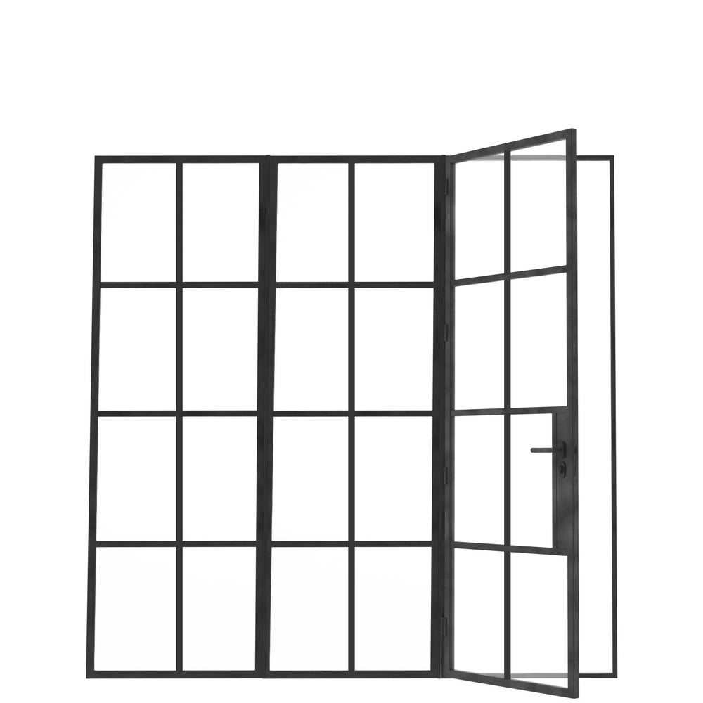 
                      
                        Model O. Single Doors w/ Left Sidelights ~ Decco Range
                      
                    