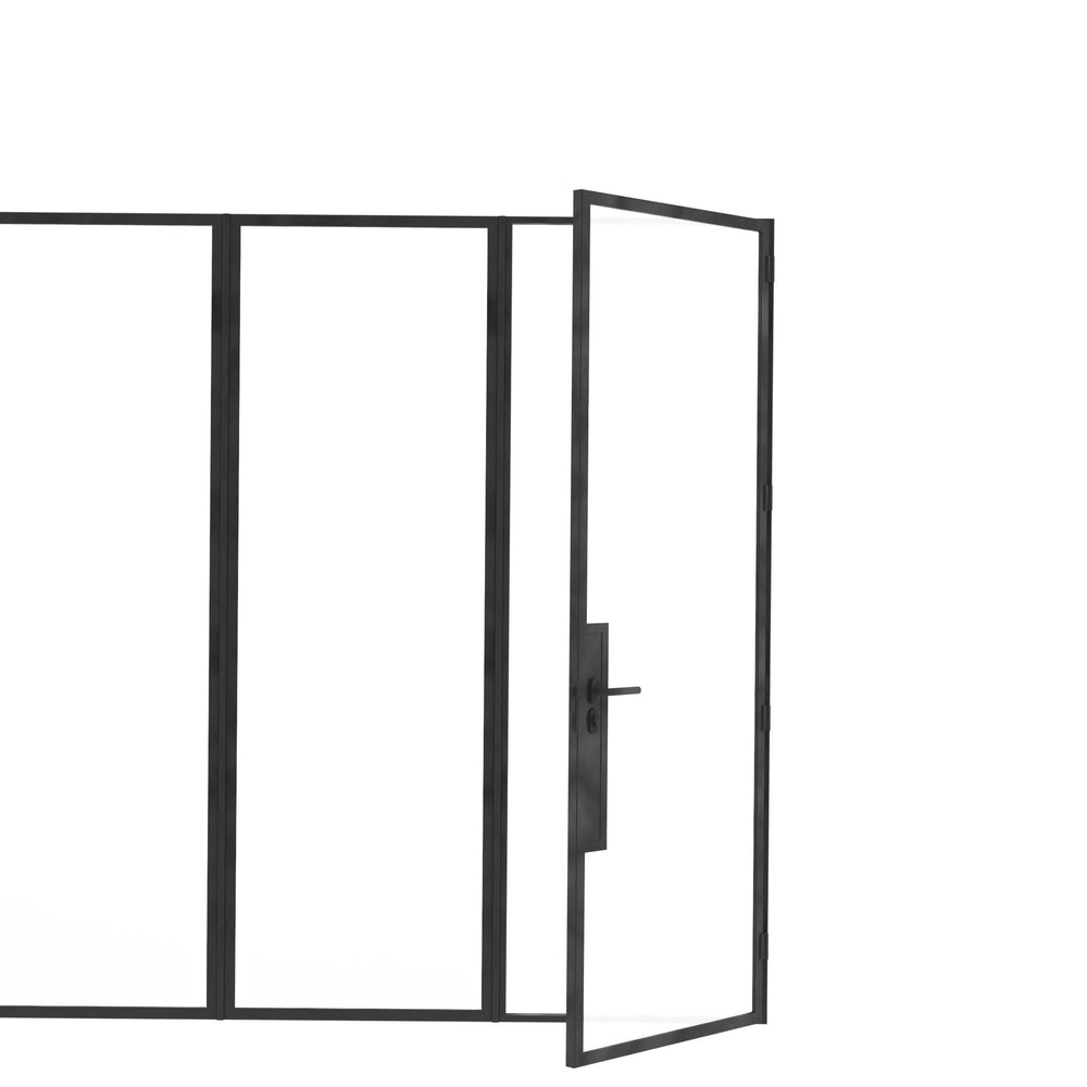 
                      
                        Model W. Single Doors w/ Left Sidelights - Minimalist Range
                      
                    