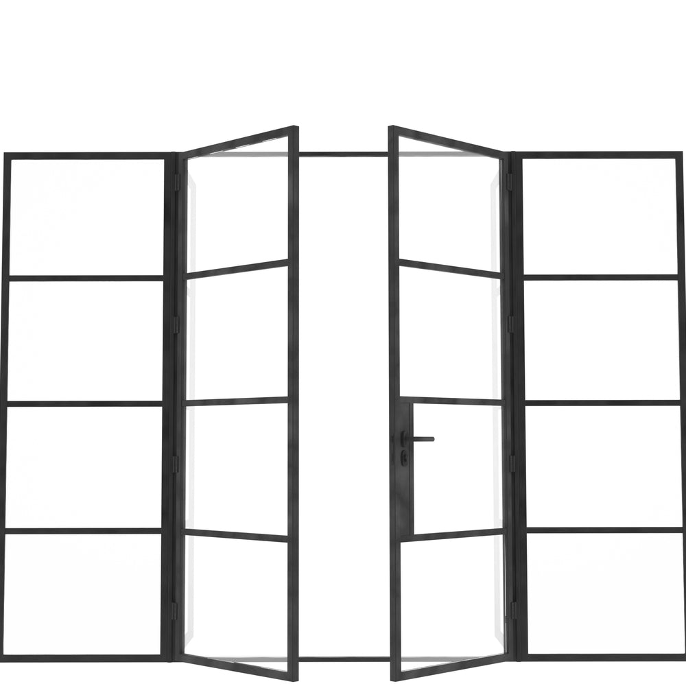 
                      
                        Model B. Double Doors between Sidelights
                      
                    