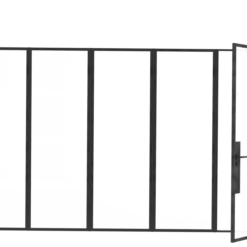 
                      
                        Model W. Single Doors w/ Left Sidelights - Minimalist Range
                      
                    