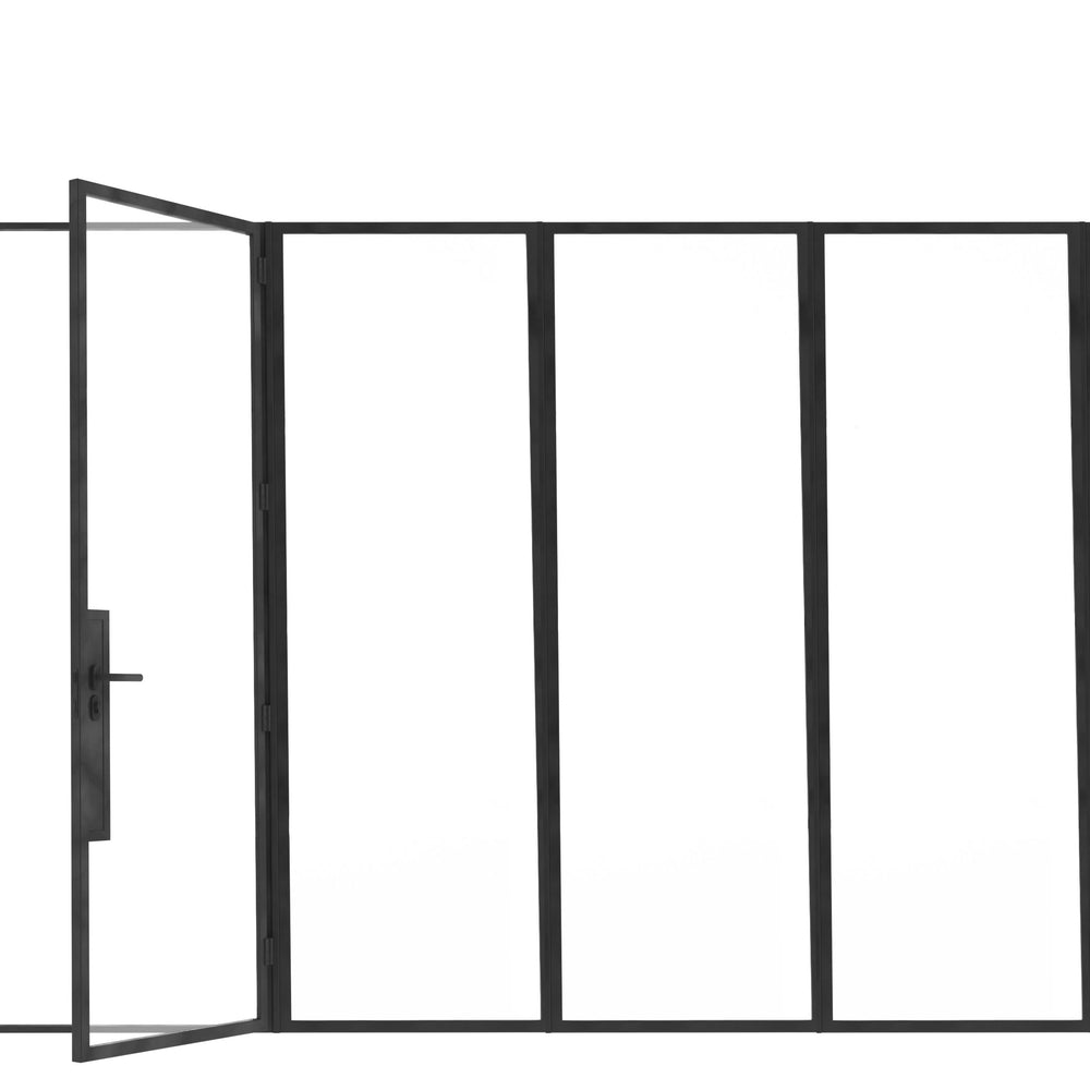 
                      
                        Model T. Double Doors w/ Right Sideligfhts - Minimalist Range
                      
                    