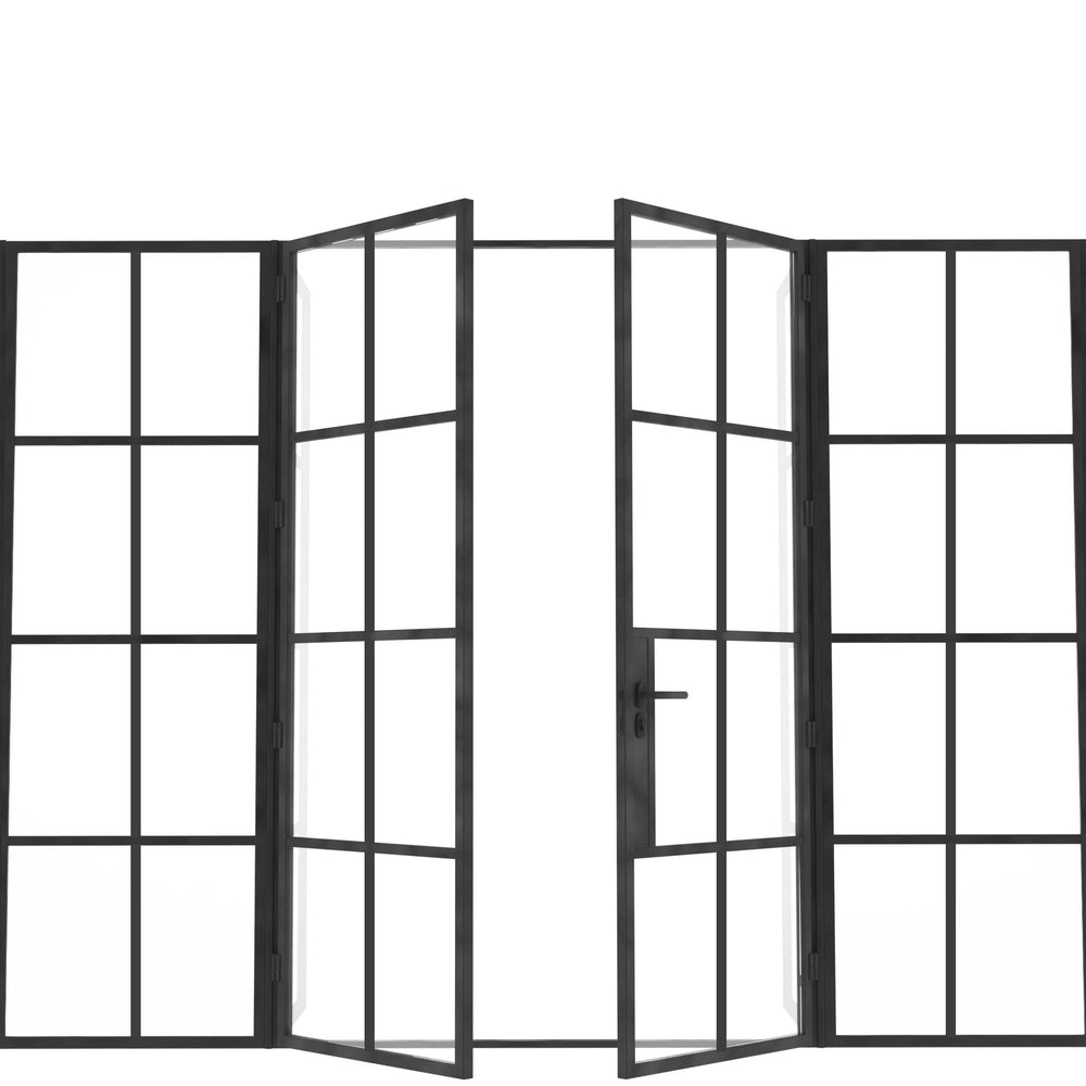 
                      
                        Model J. Double Doors between Sidelights ~ Decco Range
                      
                    