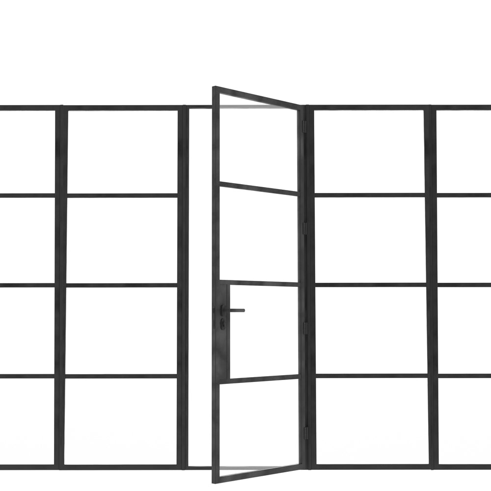 
                      
                        Model F. Single Doors between Sidelights
                      
                    