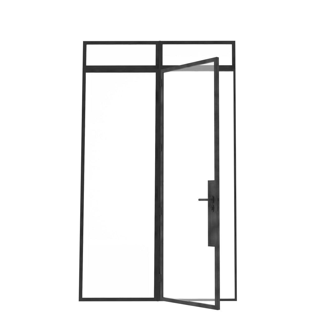 
                      
                        Model W. Single Doors w/ Left Sidelights - Minimalist Range
                      
                    