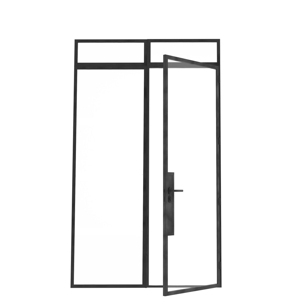 
                      
                        Model W. Single Doors w/ Left Sidelights - Minimalist Range
                      
                    