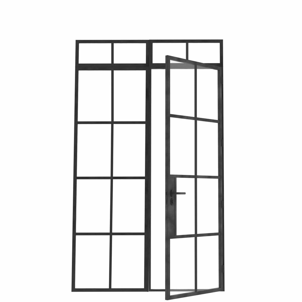 
                      
                        Model O. Single Doors w/ Left Sidelights ~ Decco Range
                      
                    