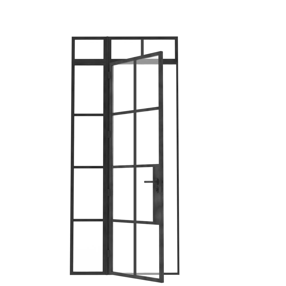 
                      
                        Model O. Single Doors w/ Left Sidelights ~ Decco Range
                      
                    