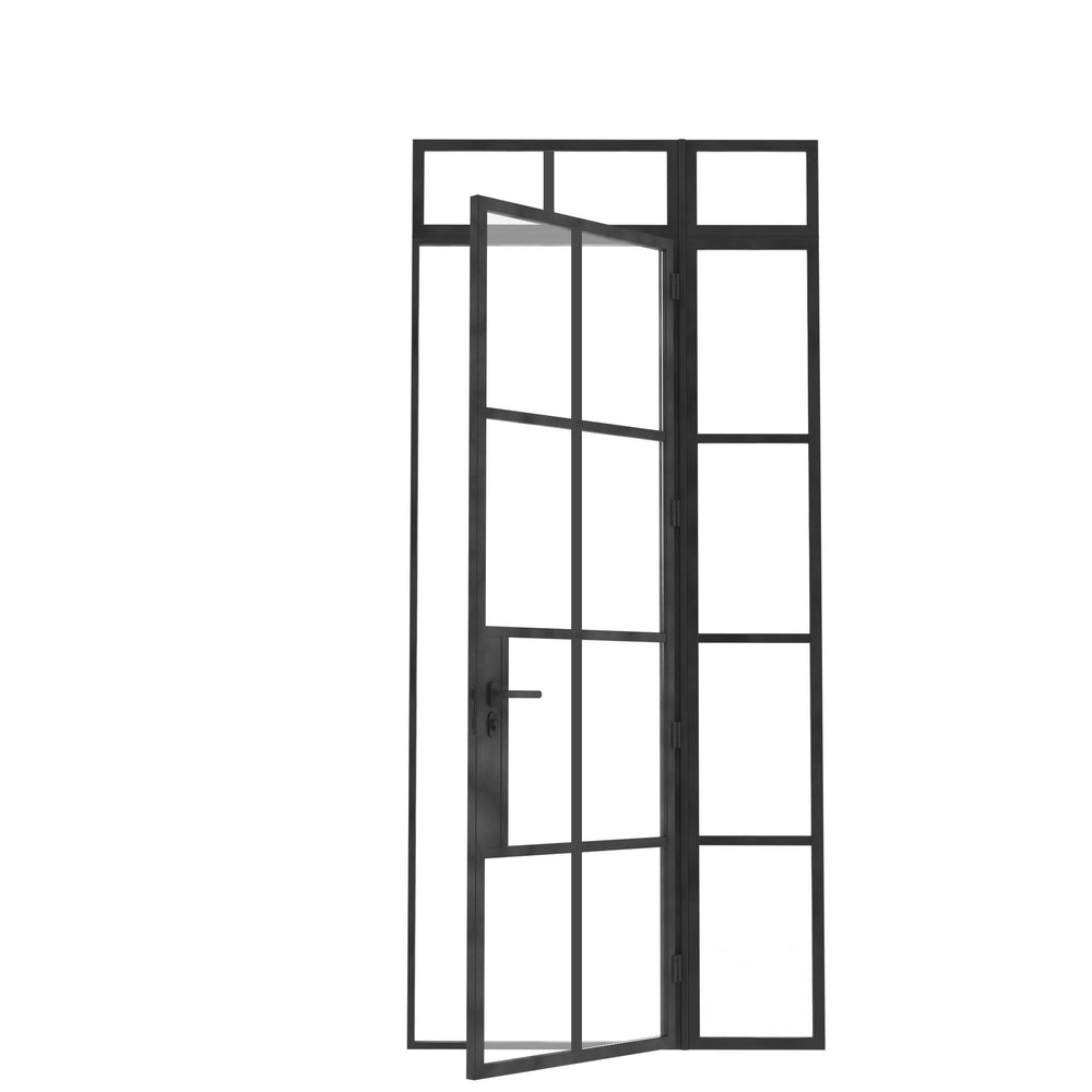 
                      
                        Model P. Single Doors w/ Right Sidelights ~ Decco Range
                      
                    