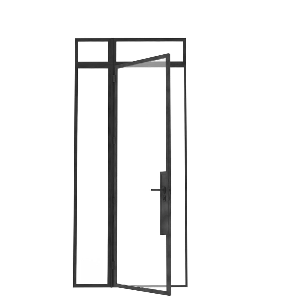 
                      
                        Model W. Single Doors w/ Left Sidelights - Minimalist Range
                      
                    