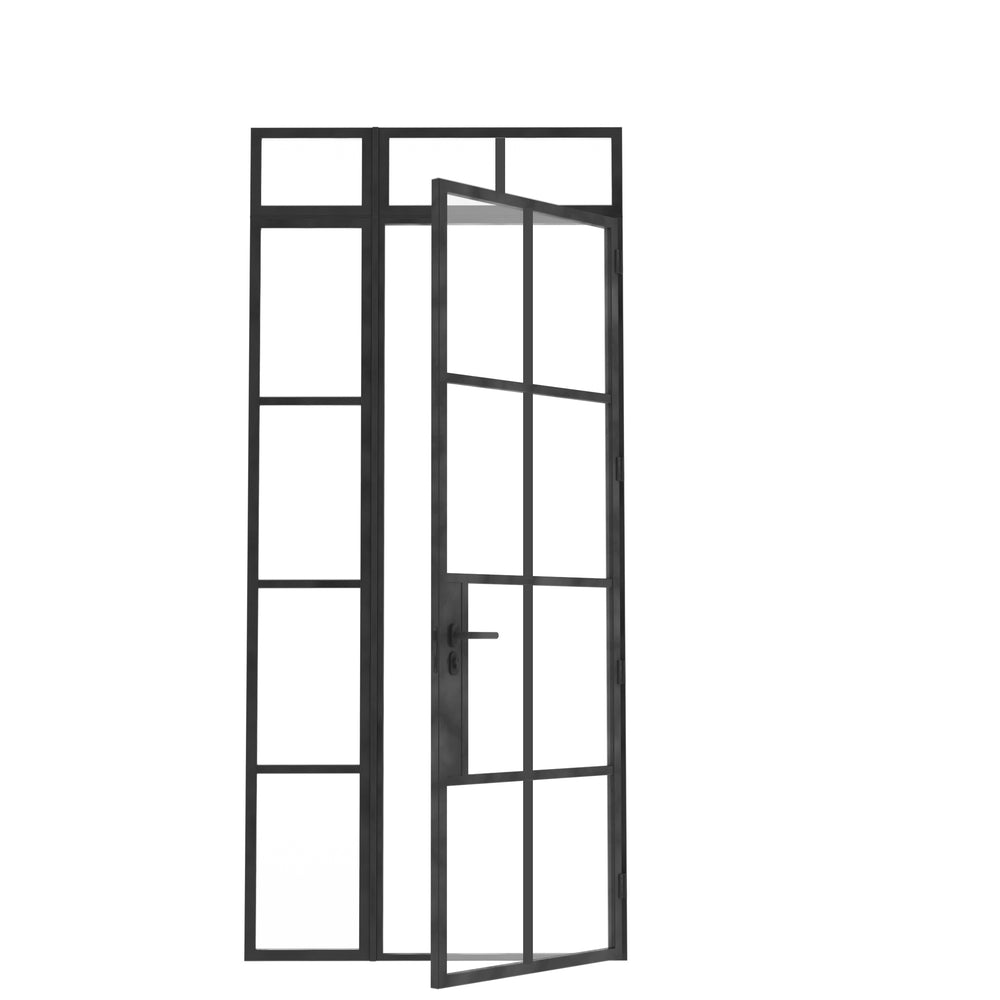 
                      
                        Model O. Single Doors w/ Left Sidelights ~ Decco Range
                      
                    