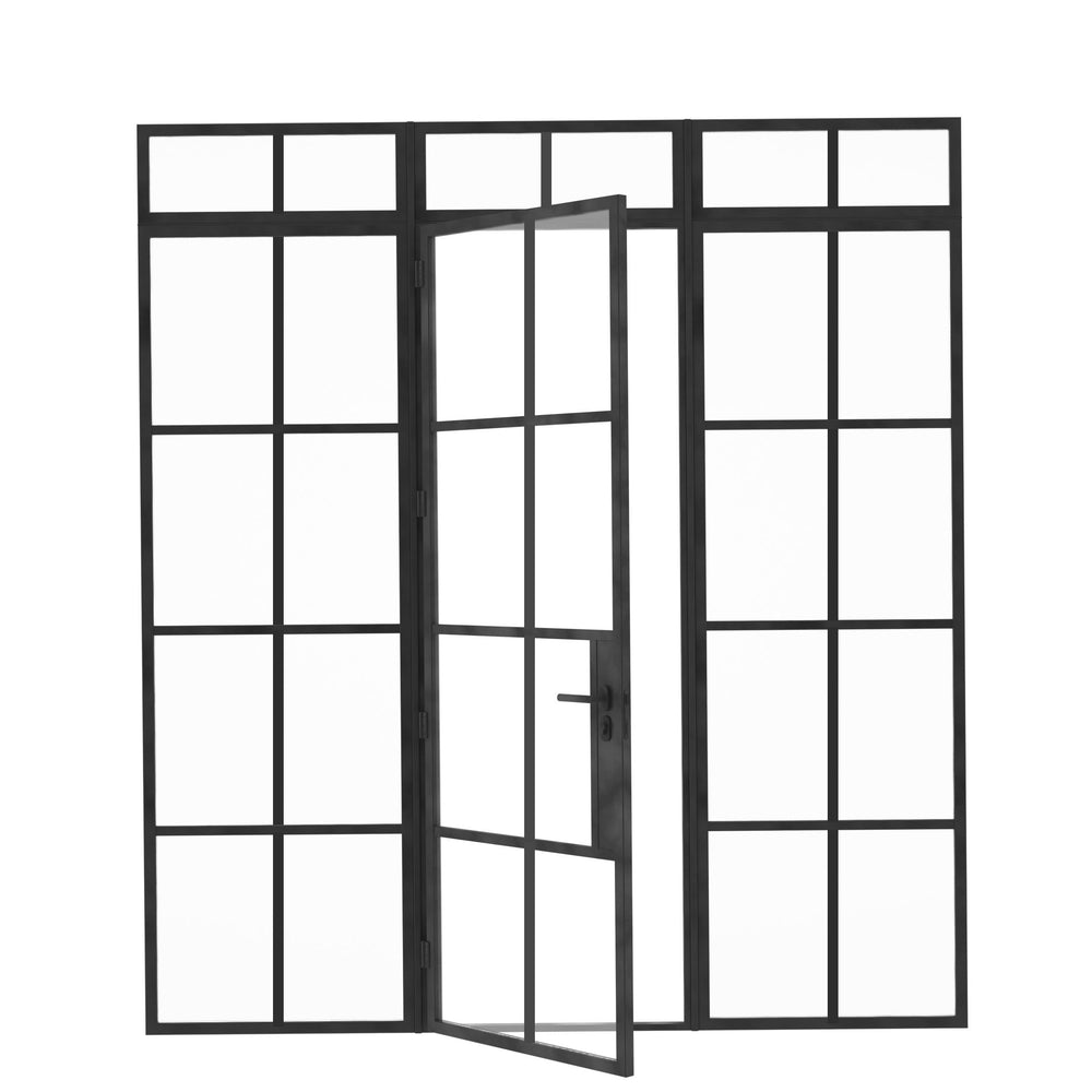 
                      
                        Model N. Single Doors between Sidelights ~ Decco Range
                      
                    