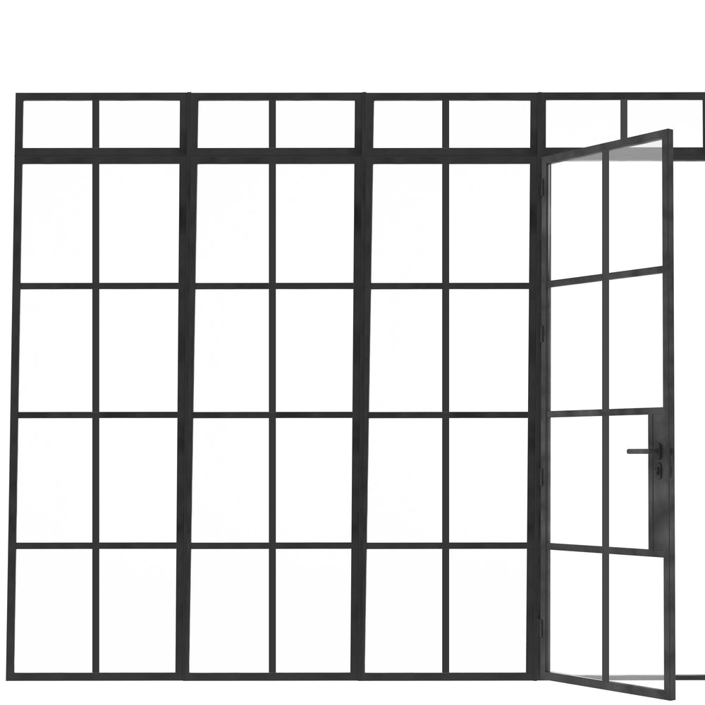 
                      
                        Model O. Single Doors w/ Left Sidelights ~ Decco Range
                      
                    