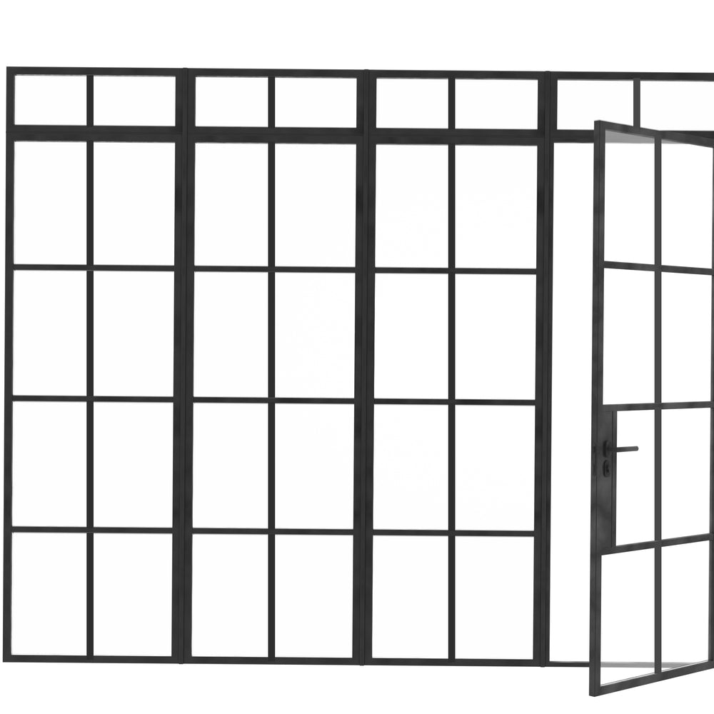 
                      
                        Model O. Single Doors w/ Left Sidelights ~ Decco Range
                      
                    