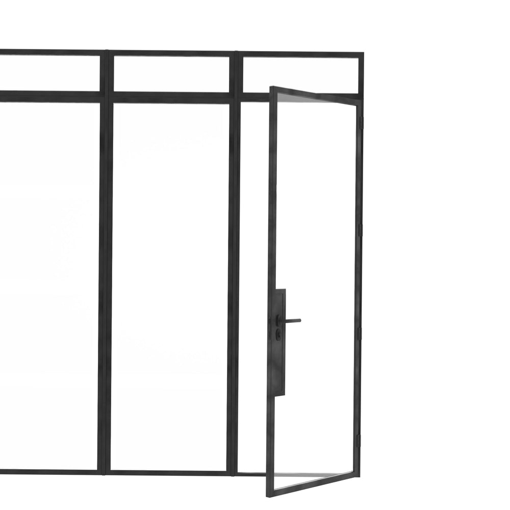 
                      
                        Model W. Single Doors w/ Left Sidelights - Minimalist Range
                      
                    