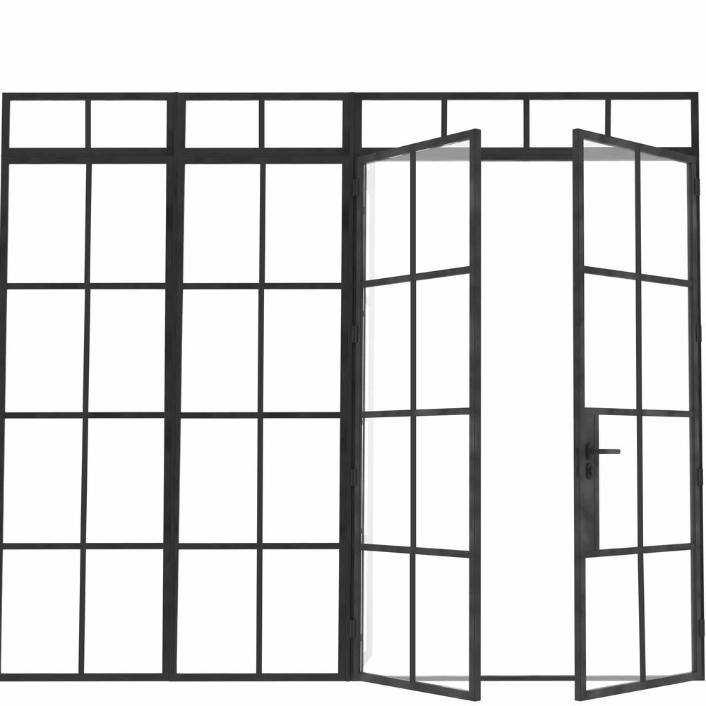 
                      
                        Model K. Double Doors w/ Left Sidelights ~ Decco Range
                      
                    