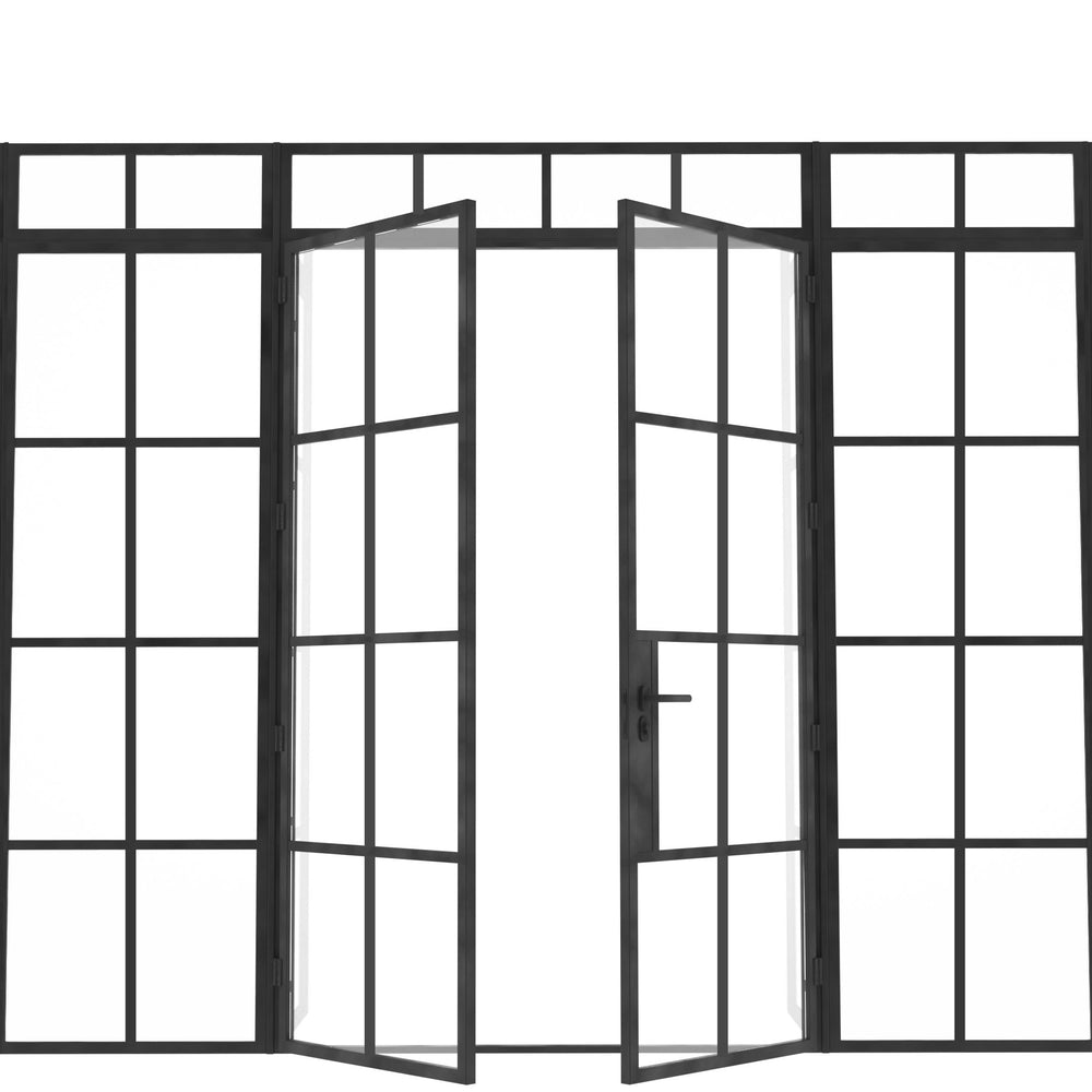 
                      
                        Model J. Double Doors between Sidelights ~ Decco Range
                      
                    