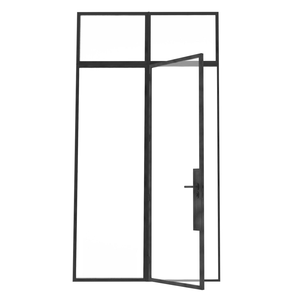 
                      
                        Model W. Single Doors w/ Left Sidelights - Minimalist Range
                      
                    