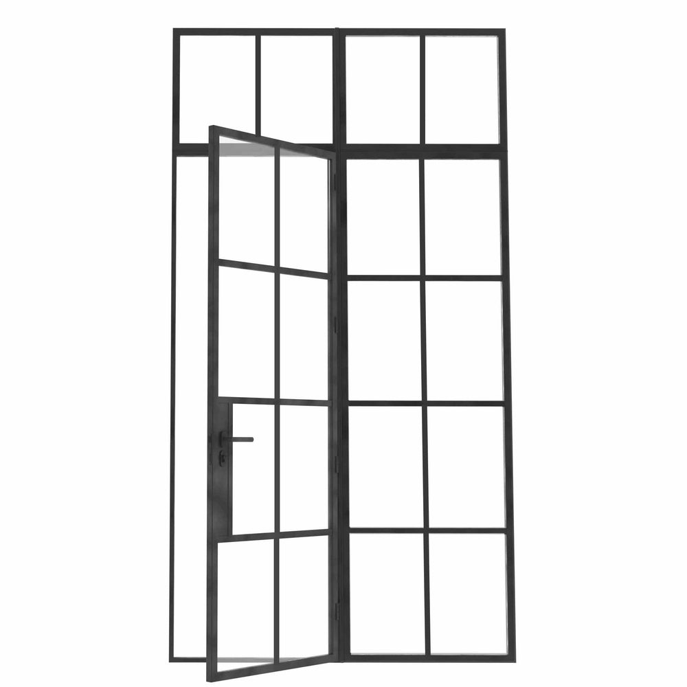 
                      
                        Model P. Single Doors w/ Right Sidelights ~ Decco Range
                      
                    