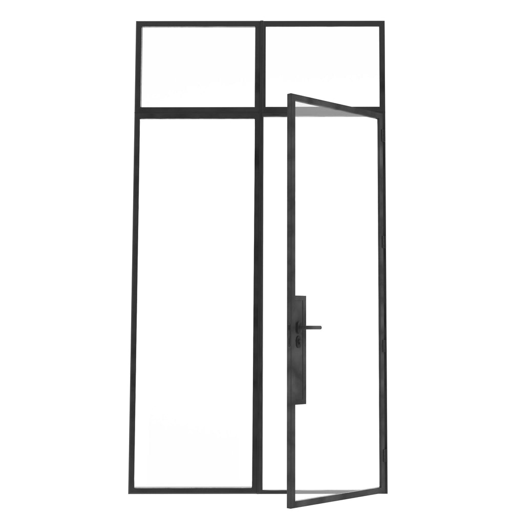 
                      
                        Model W. Single Doors w/ Left Sidelights - Minimalist Range
                      
                    