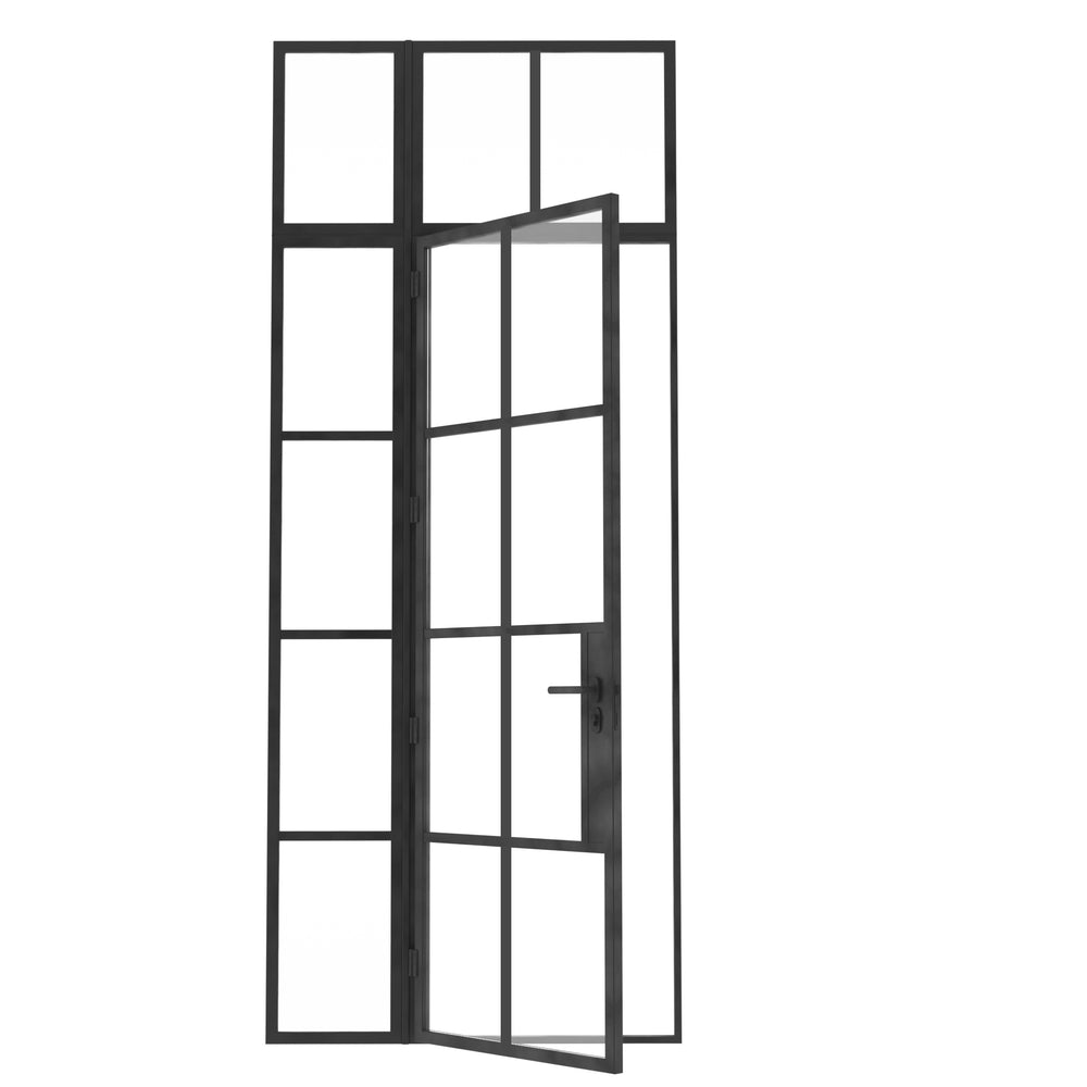
                      
                        Model O. Single Doors w/ Left Sidelights ~ Decco Range
                      
                    