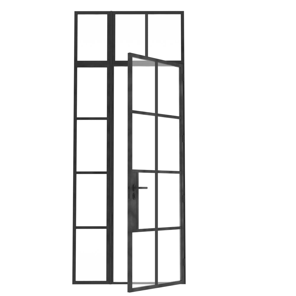 
                      
                        Model O. Single Doors w/ Left Sidelights ~ Decco Range
                      
                    