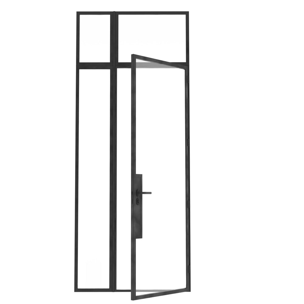 
                      
                        Model W. Single Doors w/ Left Sidelights - Minimalist Range
                      
                    