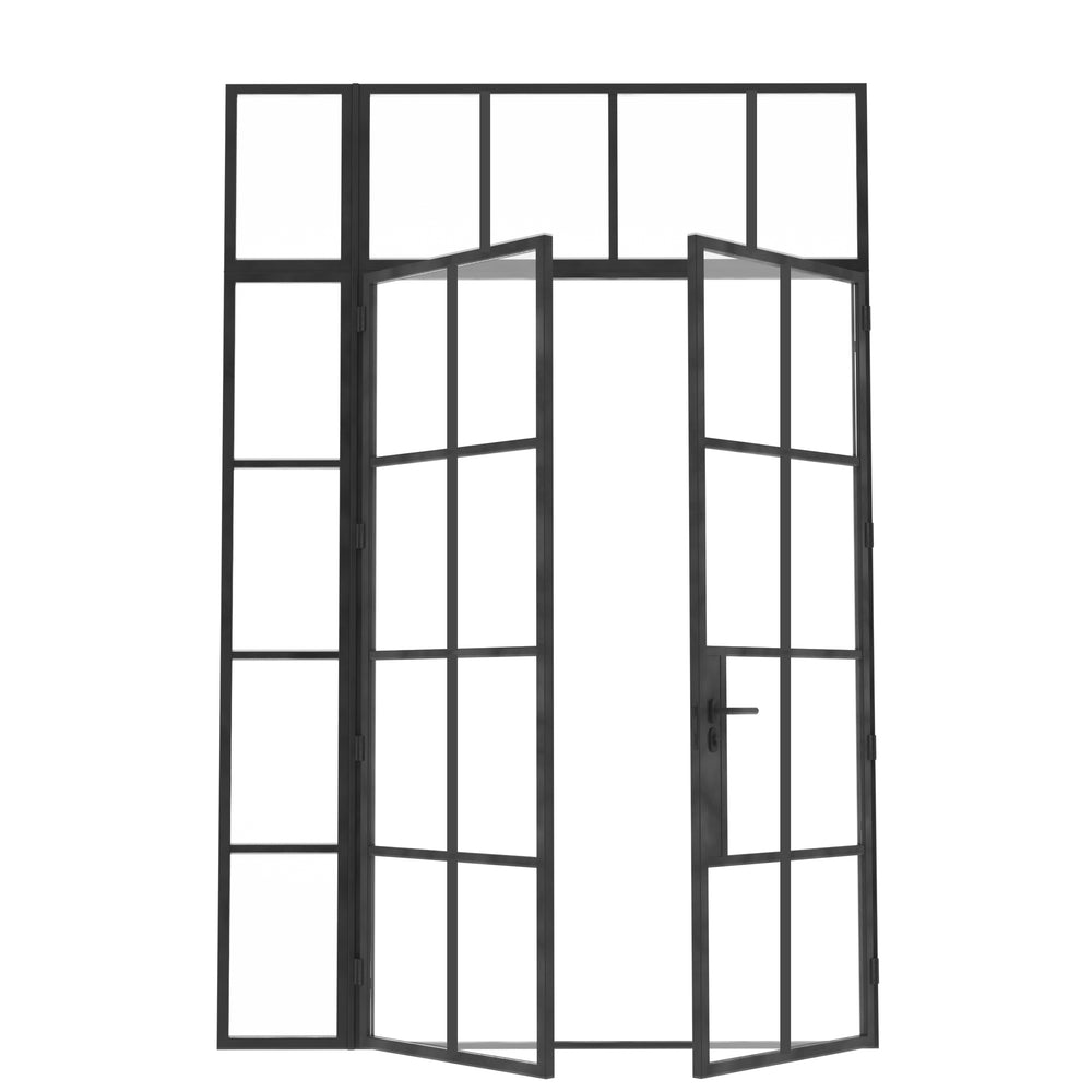
                      
                        Model K. Double Doors w/ Left Sidelights ~ Decco Range
                      
                    