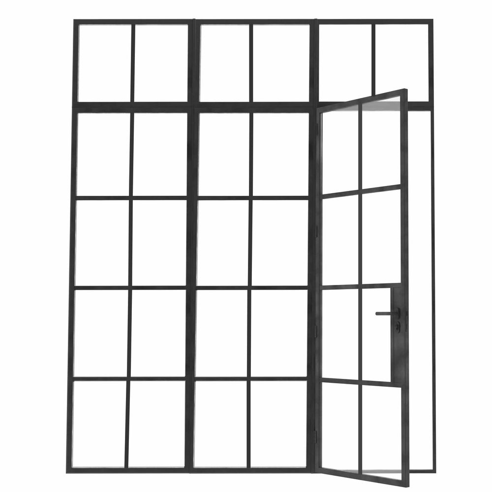 
                      
                        Model O. Single Doors w/ Left Sidelights ~ Decco Range
                      
                    