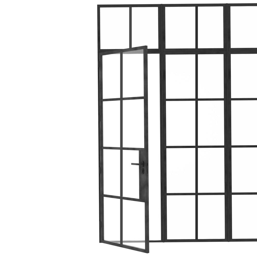 
                      
                        Model P. Single Doors w/ Right Sidelights ~ Decco Range
                      
                    