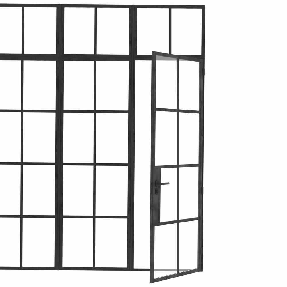 
                      
                        Model O. Single Doors w/ Left Sidelights ~ Decco Range
                      
                    
