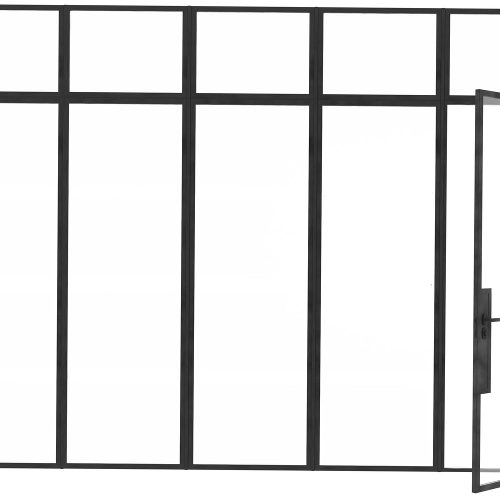 
                      
                        Model W. Single Doors w/ Left Sidelights - Minimalist Range
                      
                    